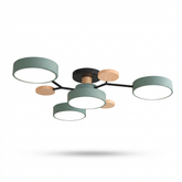 Arboris Multi | Decorative Ceiling Lamp | Metal and Wood 0