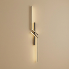 LINORA LED WALL LAMP | Minimalist Japandi Lighting | Aluminum Vertical Lamp 0
