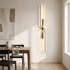LINORA LED WALL LAMP | Minimalist Japandi Lighting | Aluminum Vertical Lamp 5