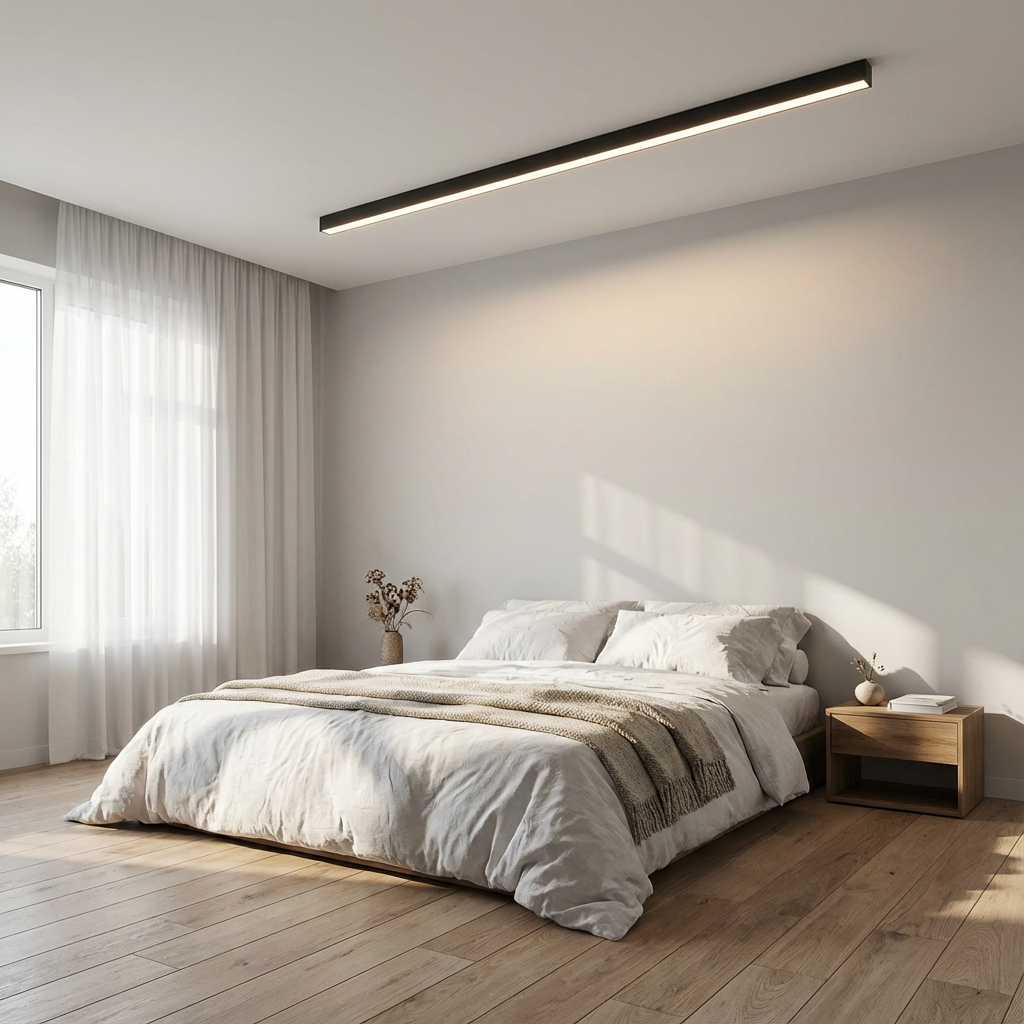 Linea Alto | Linear ceiling lamp | Built-in LED 1