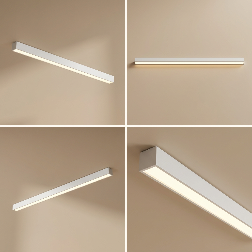 Linea Alto | Linear ceiling lamp | Built-in LED 7