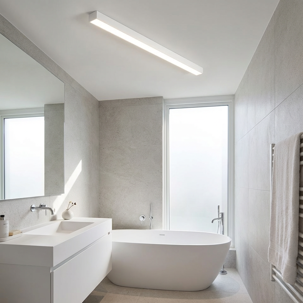 Linea Alto | Linear ceiling lamp | Built-in LED 8