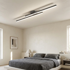 Linearis Ceiling Lamp | Modern LED Lighting | Gold Finish 4