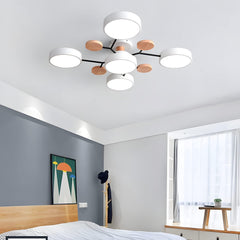 Arboris Multi | Decorative Ceiling Lamp | Metal and Wood 8
