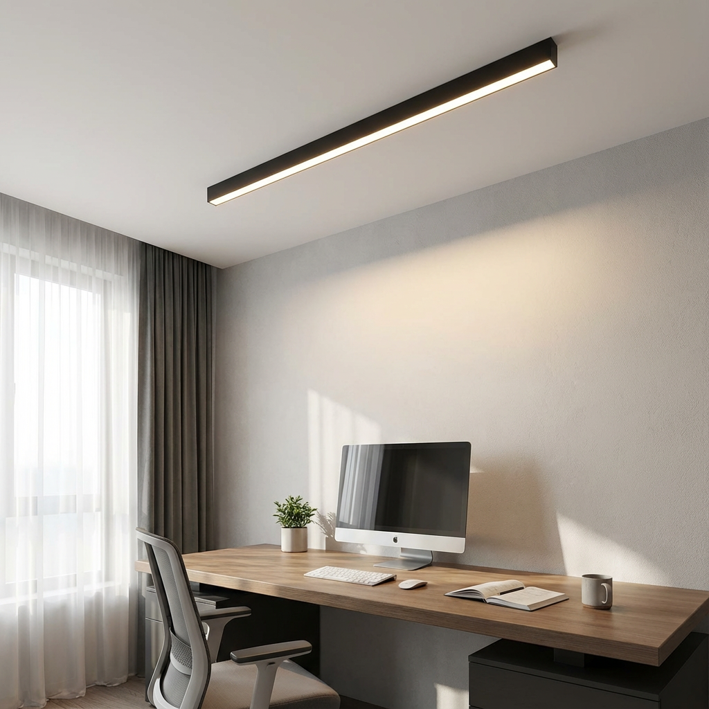 Linea Alto | Linear ceiling lamp | Built-in LED 6
