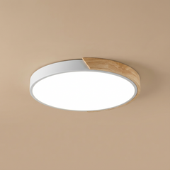 Liora Ceiling Light | LED Ceiling Lamp | Wood and Color Accent 7
