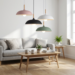 Liva Pendant Lamp | Scandinavian Lighting | Metal in 7 Colors 2