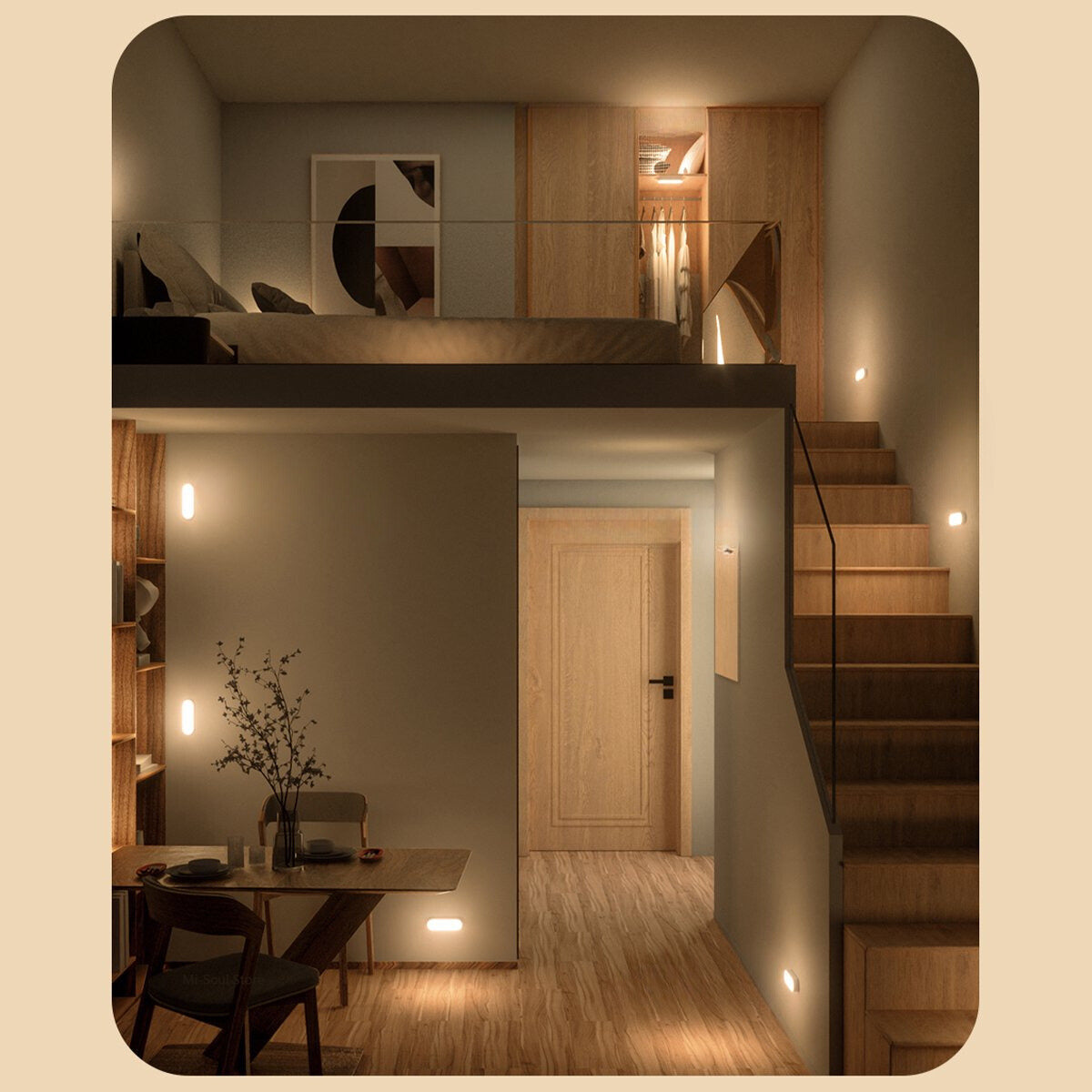 Lumo | LED Wall Lamp | With Motion Sensor 2