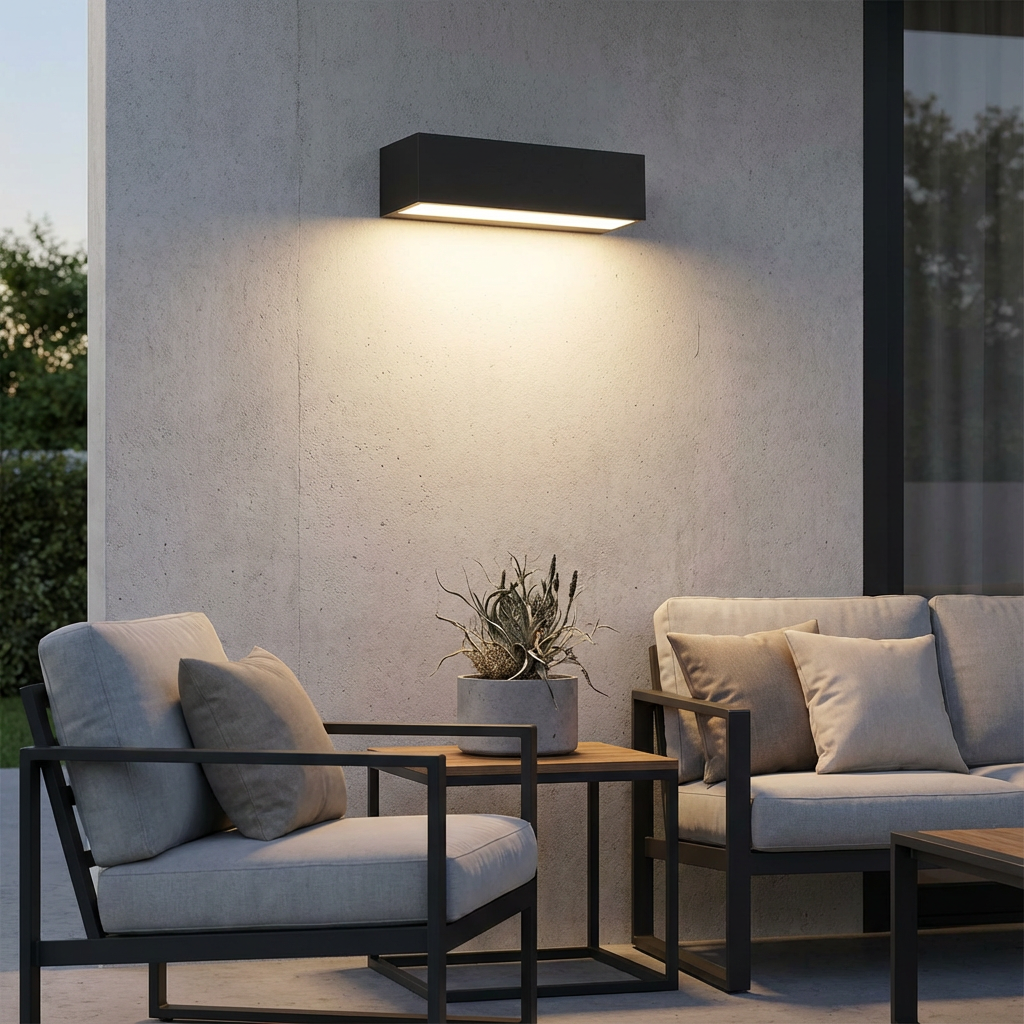 Lunara Facade Lamp | Outdoor LED Wall Lighting | Minimalist IP65 Fixture 2