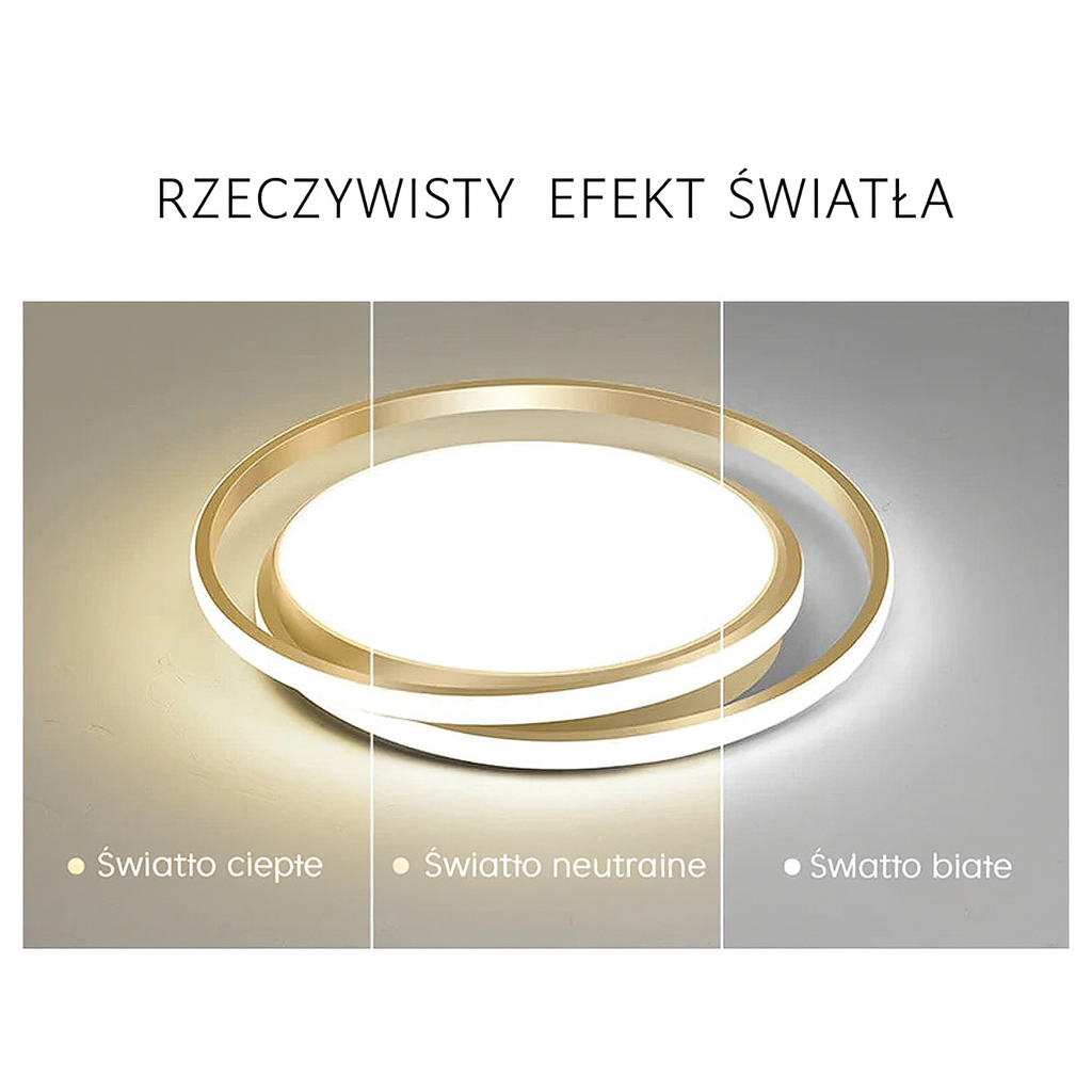 Orbita Ceiling Light | LED Ceiling Lamp | Futuristic Round Shape 3