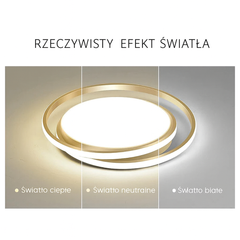Orbita Ceiling Light | LED Ceiling Lamp | Futuristic Round Shape 3