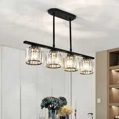 Trevia Pendant Lamp | Chandelier with Crystal Shades | Metal Structure 1